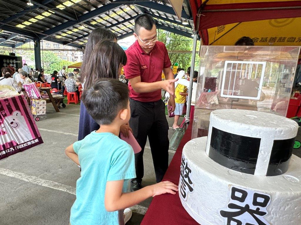 現場防火宣導情形