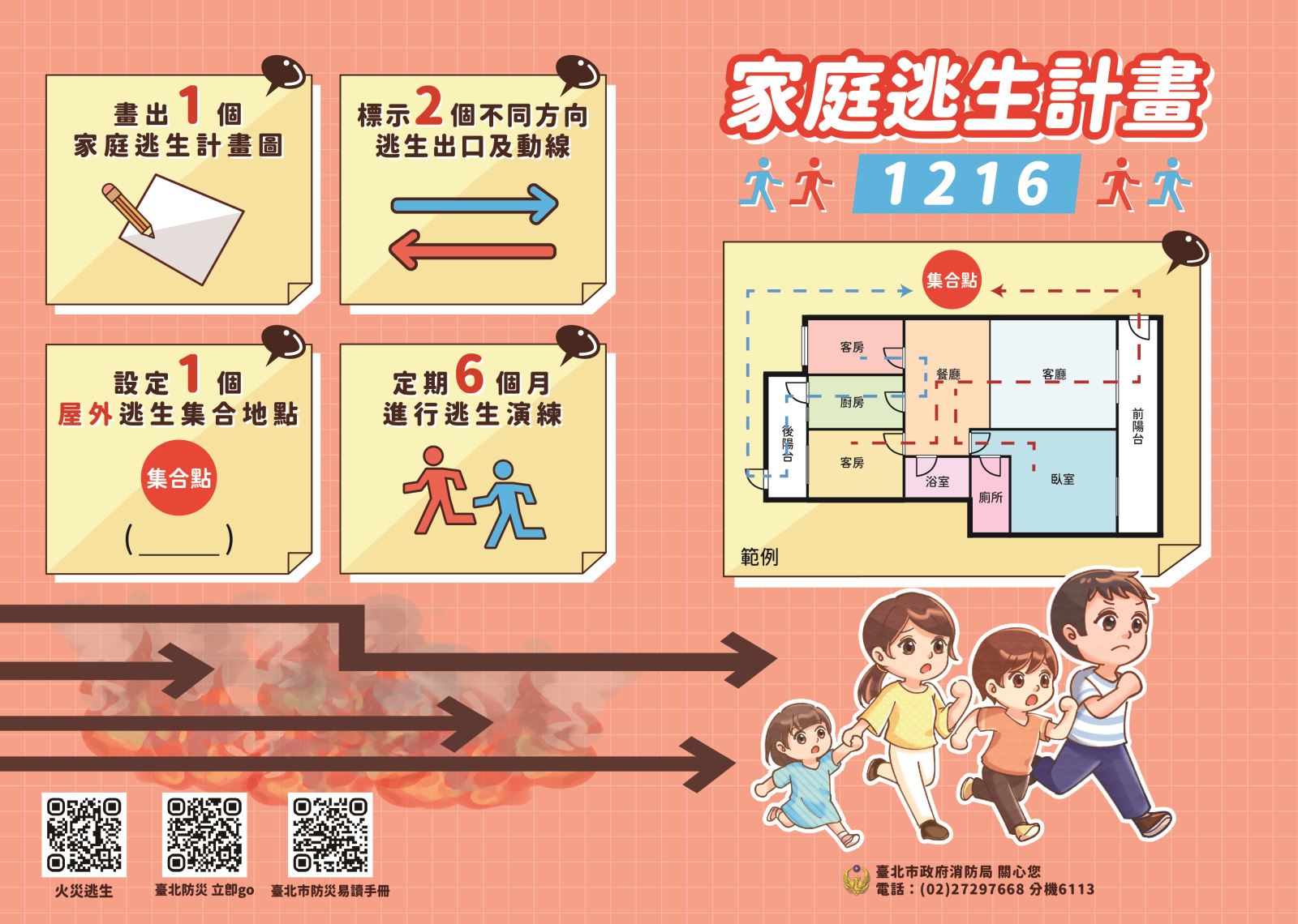 家庭逃生計畫1216